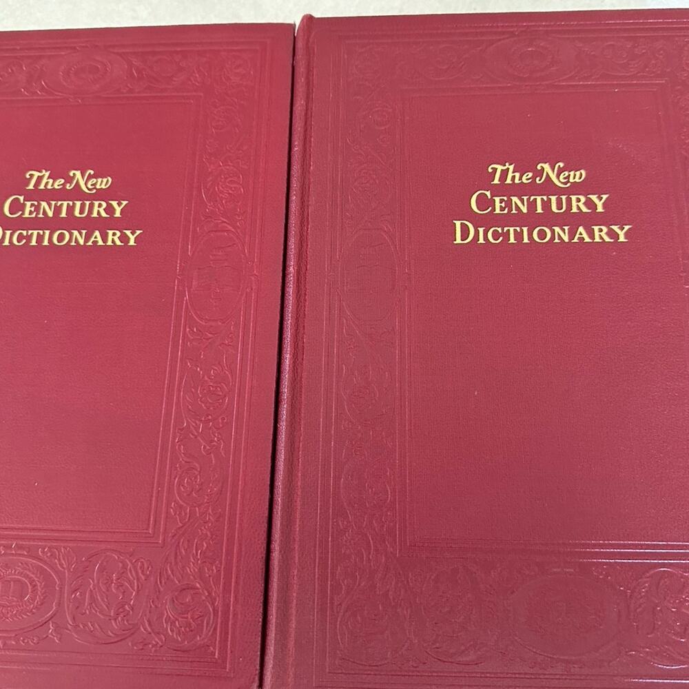 The New Century Dictionary 1 & 2‎ volumes 1942